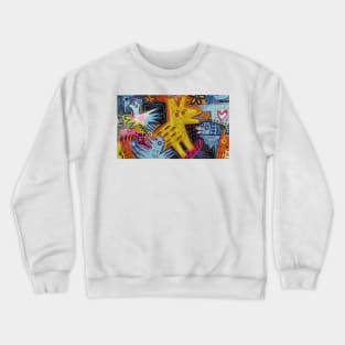 skate dog Crewneck Sweatshirt